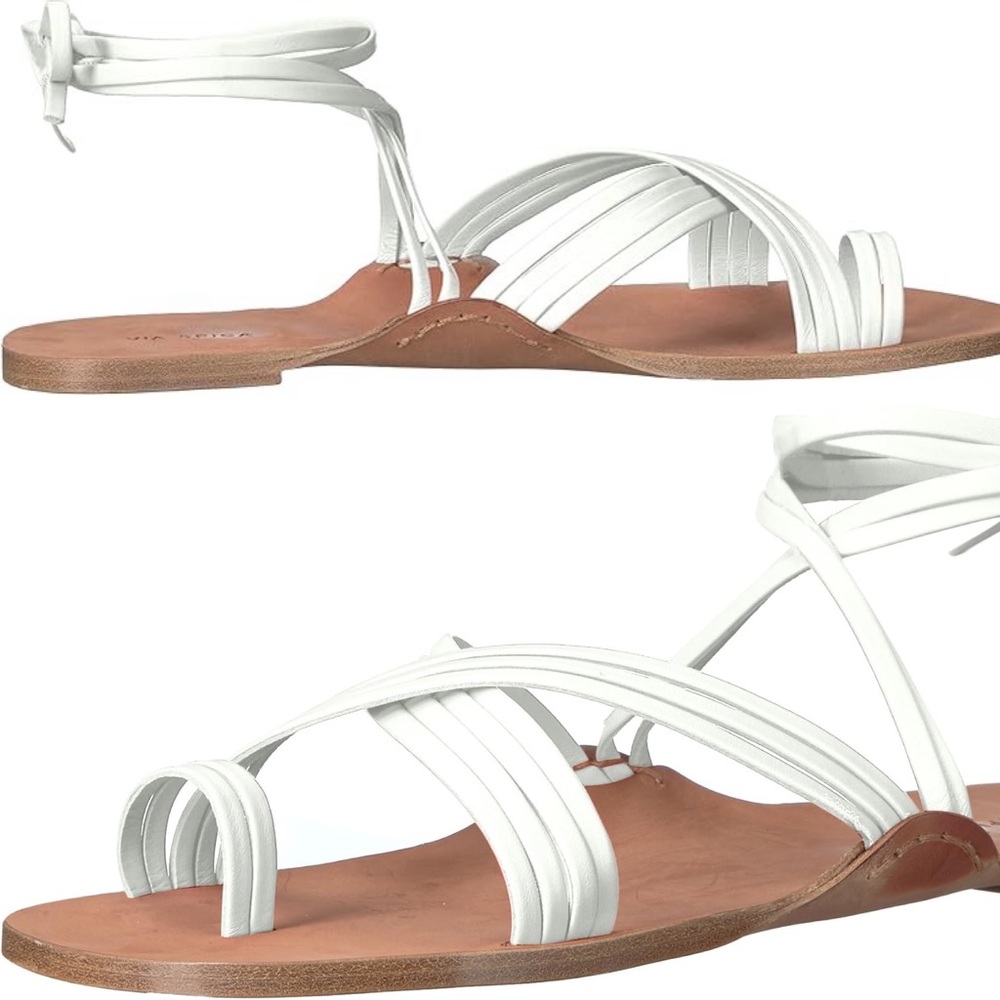VIA SPIGA Leather Sandals
